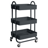 Oakleigh Home Shelton 3 Tier Metal Storage Trolley