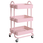 Oakleigh Home Shelton 3 Tier Metal Storage Trolley