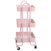 Oakleigh Home Shelton 3 Tier Metal Storage Trolley