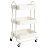 Oakleigh Home Shelton 3 Tier Metal Storage Trolley