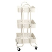 Oakleigh Home Shelton 3 Tier Metal Storage Trolley