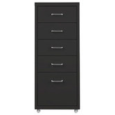 Oakleigh Home Aniela 5 Drawer Metal Filing Cabinet