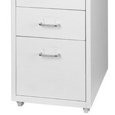 Oakleigh Home Aniela 5 Drawer Metal Filing Cabinet
