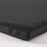 Oakleigh Home Black PaWz Faux Fur Folding Dog Bed