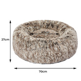 Oakleigh Home Zelly Faux Fur Calming Pet Bed