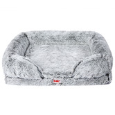 Oakleigh Home Grey PaWz Memory Foam Dog Cushion