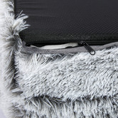 Oakleigh Home Grey PaWz Memory Foam Dog Cushion