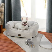 Oakleigh Home 3 Piece PaWz Fleece Dog Bed Set