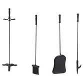 Oakleigh Home 4 Piece Traderight Fireplace Tool Set