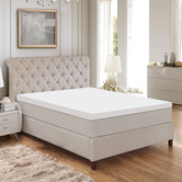 Oakleigh Home Chrysanthos Memory Foam Mattress Topper with Underlay Cover