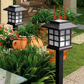 Oakleigh Home 12 Piece Solar Powered LED Garden Lawn Lights Set