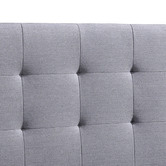 Oakleigh Home Grey Edan Bed Frame with Storage Drawers