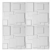 Oakleigh Home Chocolate DIY 3D Wall Panels