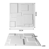 Oakleigh Home Chocolate DIY 3D Wall Panels
