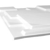 Oakleigh Home Chocolate DIY 3D Wall Panels