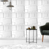 Oakleigh Home Chocolate DIY 3D Wall Panels