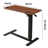 Oakleigh Home Brown &amp; Black Bennett Adjustable Desk