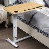 Oakleigh Home Oak &amp; White Bennett Adjustable Desk