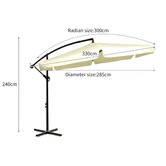 Oakleigh Home Baron Cantilever Umbrella