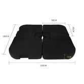 Oakleigh Home 60kg Sally Cantilever Fillable Umbrella Bases
