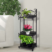 Oakleigh Home Bennett 3 Tier Steel Plant Stand