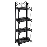 Oakleigh Home Bennett 4 Tier Steel Plant Stand