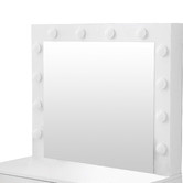 Oakleigh Home 2 Piece Bennett LED Dressing Table &amp; Stool Set