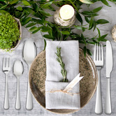 Oakleigh Home 30 Piece Prism Stainless Steel Cutlery Set