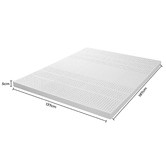 Oakleigh Home White Softy Latex Mattress Topper