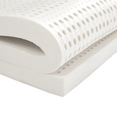 Oakleigh Home White Softy Latex Mattress Topper