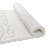 Oakleigh Home White Softy Latex Mattress Topper