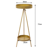 Oakleigh Home Bennett 2 Tier Steel Plant Stand