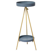 Oakleigh Home Bennett 2 Tier Steel Plant Stand