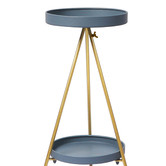 Oakleigh Home Bennett 2 Tier Steel Plant Stand