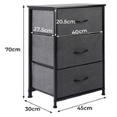 Oakleigh Home Bennett 3 Drawer Chest