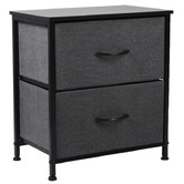 Oakleigh Home Bennett 2 Drawer Bedside Table
