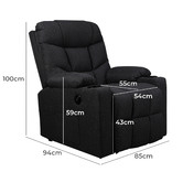 Oakleigh Home Calvert Power Lift Recliner Chair