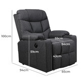 Oakleigh Home Calvert Power Lift Recliner Chair