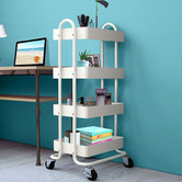 Oakleigh Home Zania 4 Tier Storage Trolley