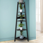 Oakleigh Home Larson 5 Tier Corner Ladder Shelf