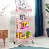 Oakleigh Home Zania 4 Tier Storage Trolley