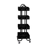 Oakleigh Home Zania 4 Tier Storage Trolley