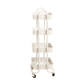 Oakleigh Home Zania 4 Tier Storage Trolley