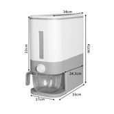 Oakleigh Home Grey 12L Cereal Dispenser