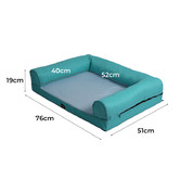 Oakleigh Home Teal Casper Cooling Pet Bed