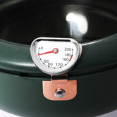 Oakleigh Home Fidel Green Deep Fry Pot with Thermometer