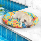 Oakleigh Home Leaves Round Cooling Pet Mat