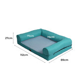 Oakleigh Home Teal Casper Cooling Pet Bed