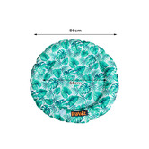 Oakleigh Home Palm Leaves Round Cooling Pet Mat