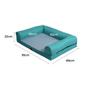 Oakleigh Home Teal Casper Cooling Pet Bed